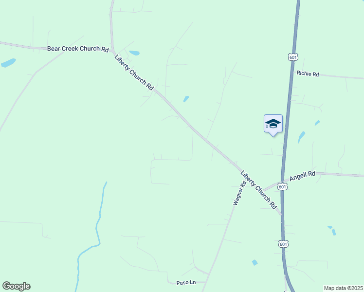 map of restaurants, bars, coffee shops, grocery stores, and more near 190 Tittle Trail in Mocksville