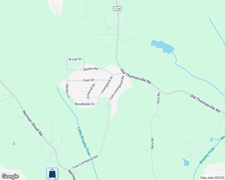 map of restaurants, bars, coffee shops, grocery stores, and more near 939 Tom Livengood Road in Winston-Salem
