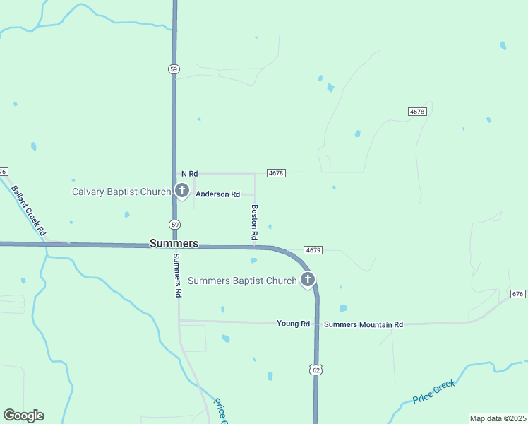 map of restaurants, bars, coffee shops, grocery stores, and more near 10467 Boston Road in Summers
