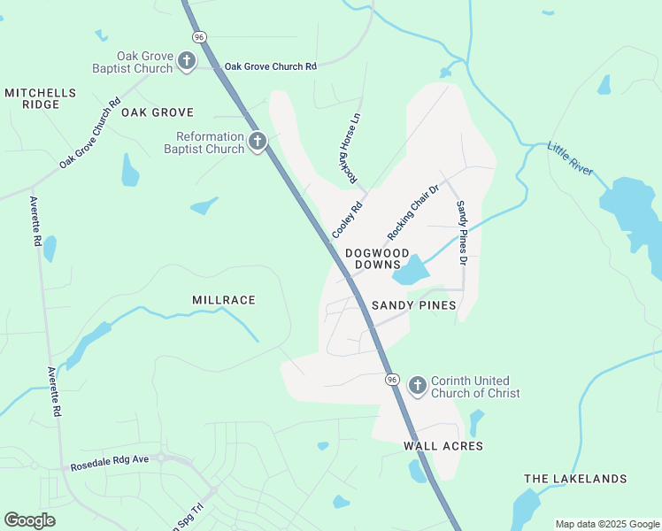 map of restaurants, bars, coffee shops, grocery stores, and more near 5904 Tranquil Cove in Youngsville