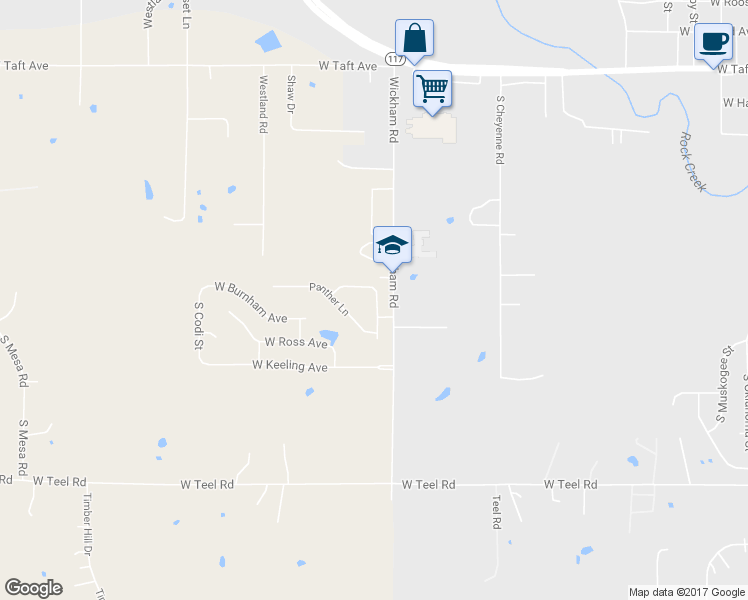 map of restaurants, bars, coffee shops, grocery stores, and more near 1160 Gunner Loop in Sapulpa