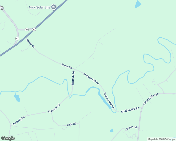 map of restaurants, bars, coffee shops, grocery stores, and more near 5015 Stafford Mill Road in Liberty