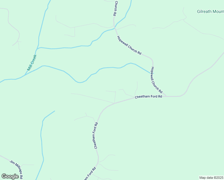 map of restaurants, bars, coffee shops, grocery stores, and more near 8401 Cheatham Ford Road in Hiddenite