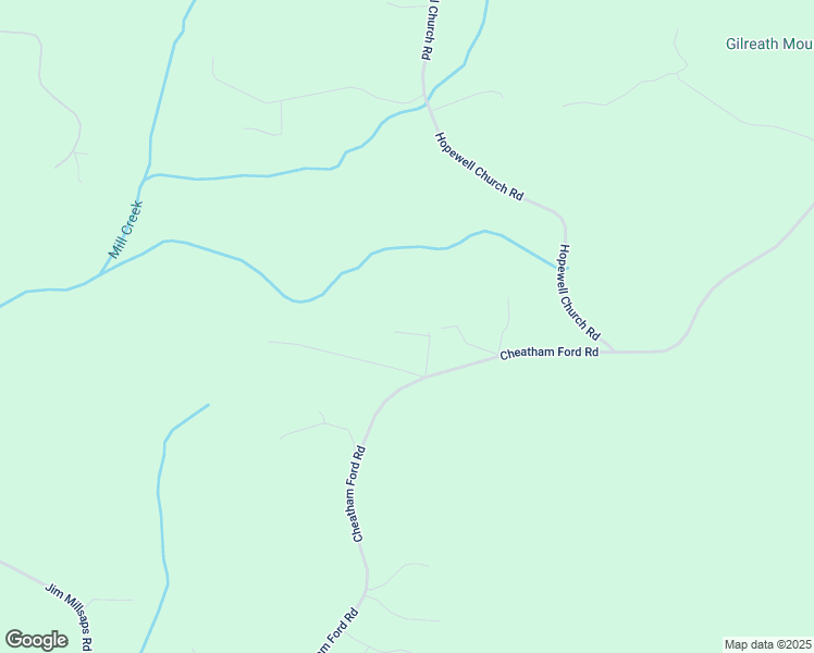 map of restaurants, bars, coffee shops, grocery stores, and more near 8401 Cheatham Ford Road in Hiddenite