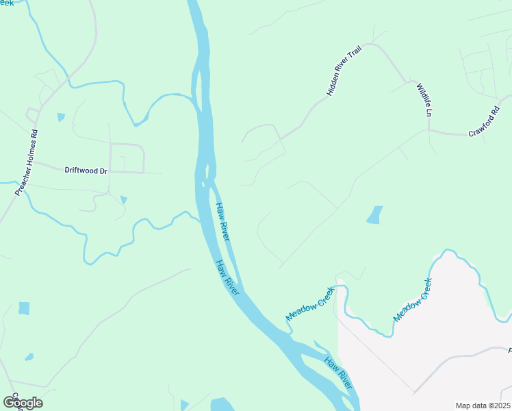 map of restaurants, bars, coffee shops, grocery stores, and more near 2074 River Vista Ln in Graham