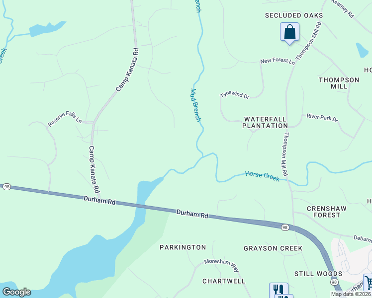 map of restaurants, bars, coffee shops, grocery stores, and more near 7404 Dover Hills Drive in Wake Forest