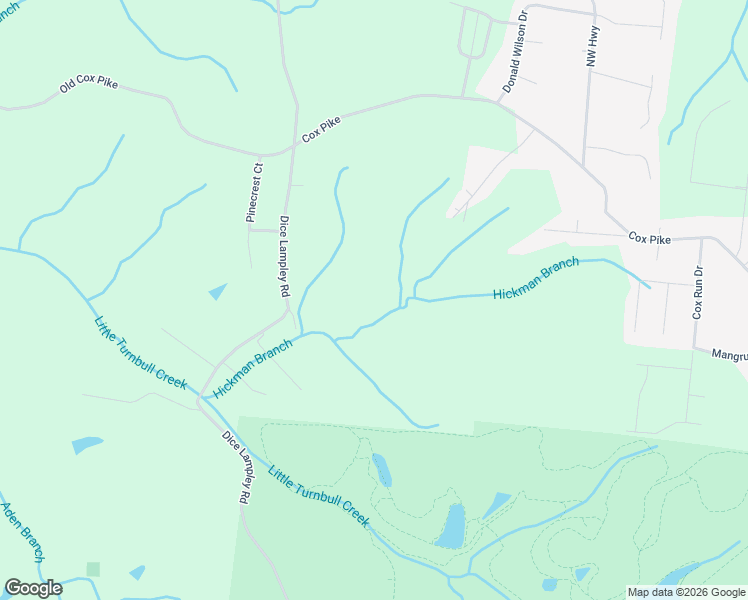 map of restaurants, bars, coffee shops, grocery stores, and more near 7174 Dice Lampley Road in Fairview