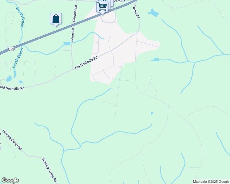 map of restaurants, bars, coffee shops, grocery stores, and more near 7329 Taylor Road in Fairview