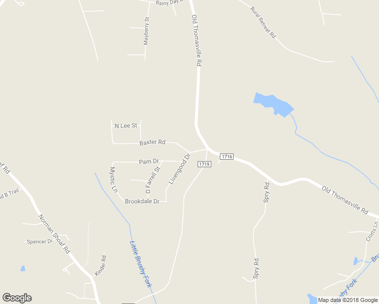 map of restaurants, bars, coffee shops, grocery stores, and more near 26 Baxter Road in Winston-Salem