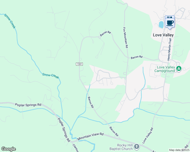 map of restaurants, bars, coffee shops, grocery stores, and more near 185 Cheryls Pass Circle in Statesville