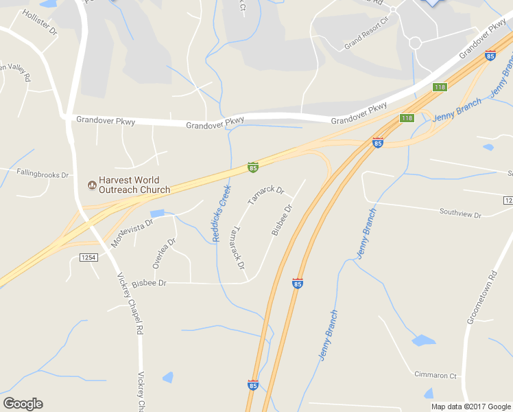 map of restaurants, bars, coffee shops, grocery stores, and more near 5017 Tamarack Drive in Greensboro