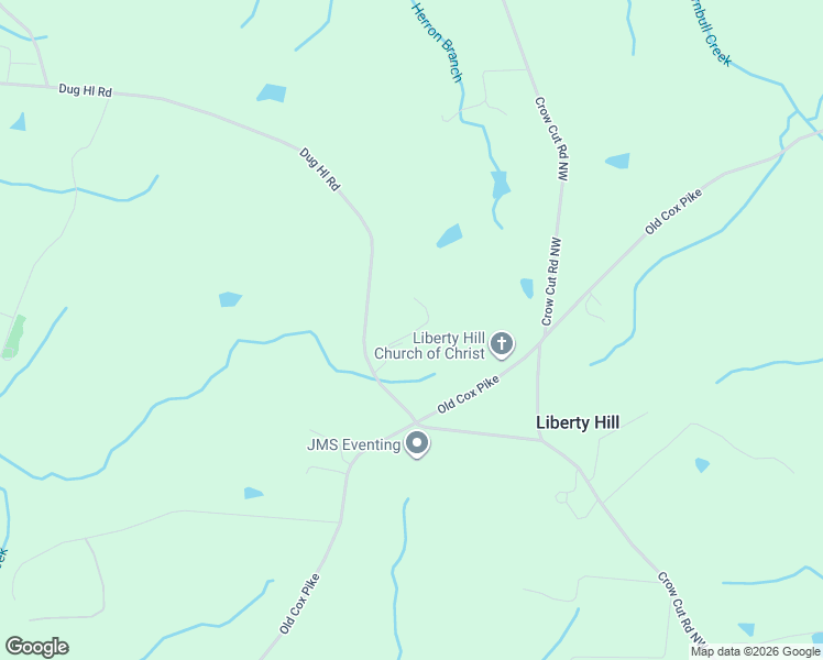 map of restaurants, bars, coffee shops, grocery stores, and more near 7310 Doug Hill Rd in Bon Aqua