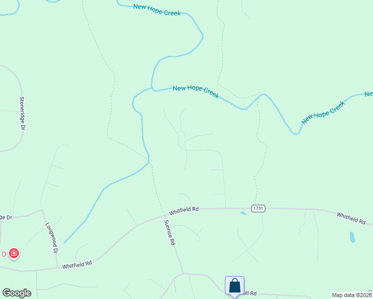 map of restaurants, bars, coffee shops, grocery stores, and more near 6416 Mimosa Drive in Chapel Hill