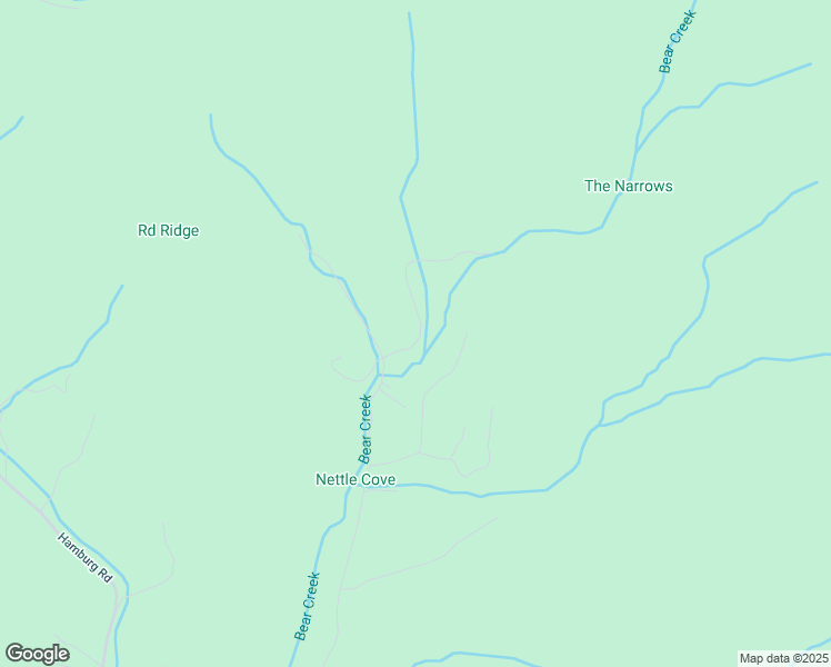 map of restaurants, bars, coffee shops, grocery stores, and more near 1871 Bear Creek Road in Bakersville
