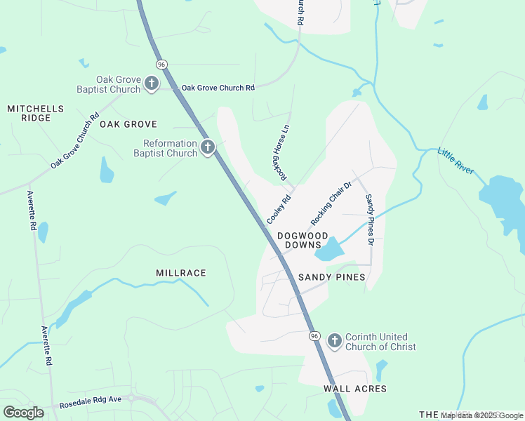 map of restaurants, bars, coffee shops, grocery stores, and more near 8116 Zebulon Road in Youngsville