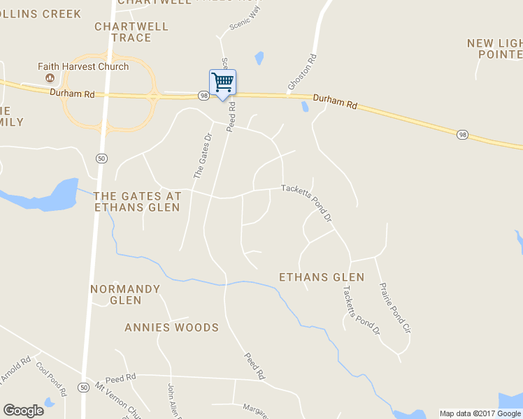 map of restaurants, bars, coffee shops, grocery stores, and more near 1016 Settlers Ridge Lane in Raleigh