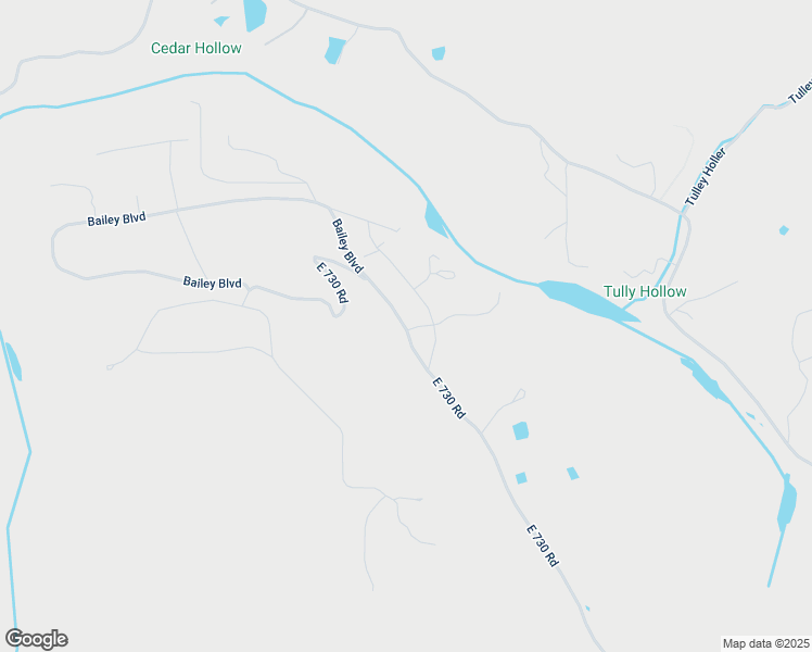 map of restaurants, bars, coffee shops, grocery stores, and more near 313 Bailey Boulevard in Tahlequah