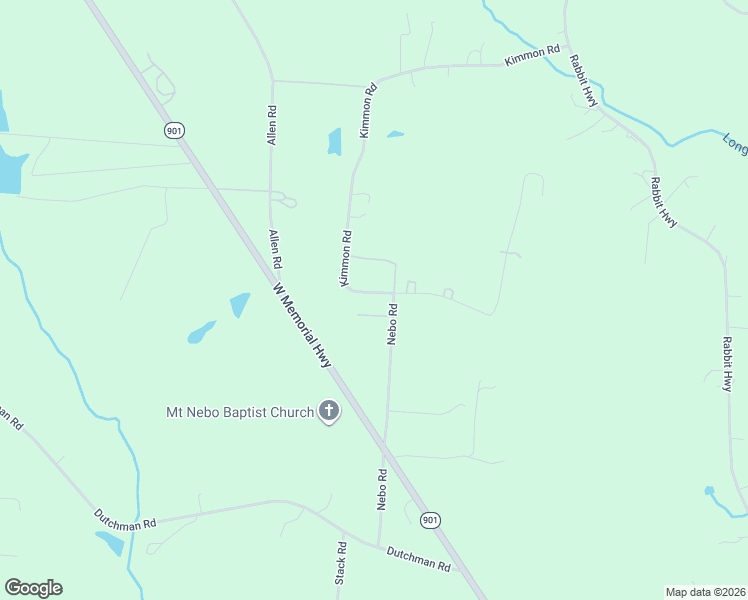 map of restaurants, bars, coffee shops, grocery stores, and more near 249 Nebo Road in Harmony