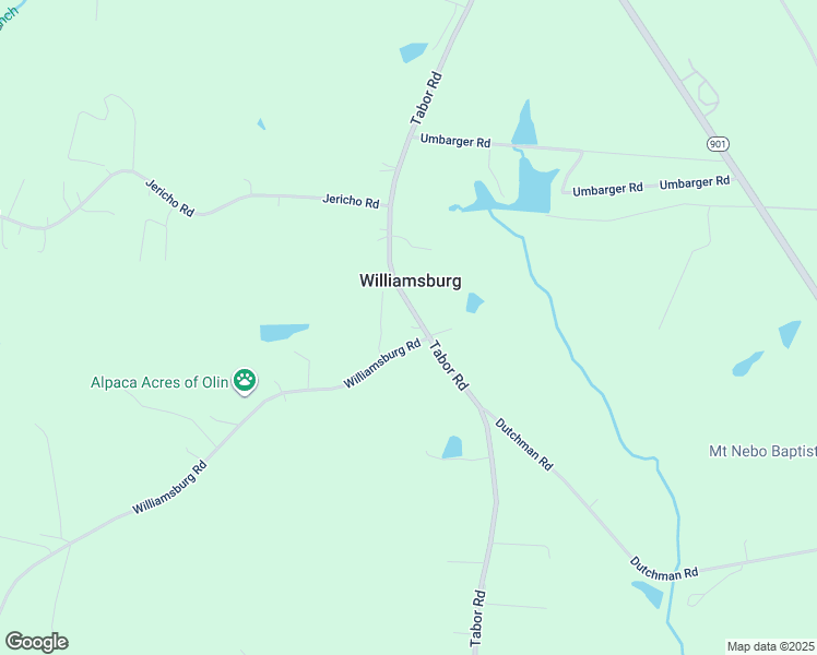 map of restaurants, bars, coffee shops, grocery stores, and more near 1281 Tabor Road in Harmony
