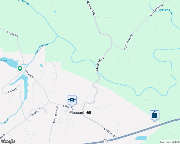 map of restaurants, bars, coffee shops, grocery stores, and more near in Pleasant Hill