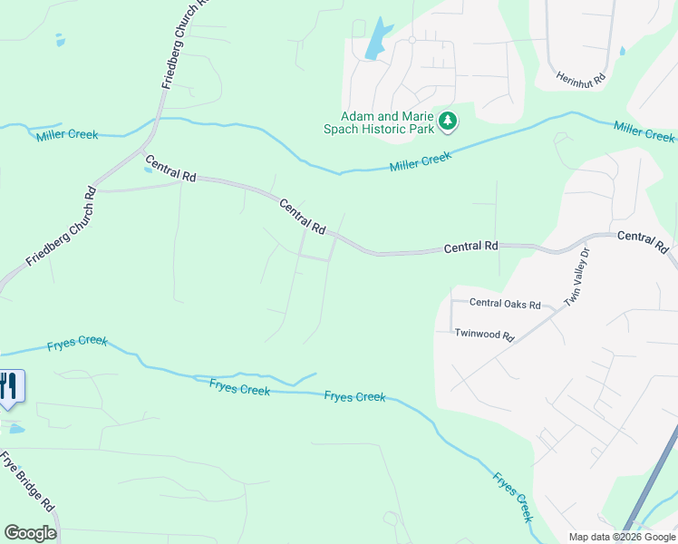 map of restaurants, bars, coffee shops, grocery stores, and more near 237 North Barons Road in Clemmons