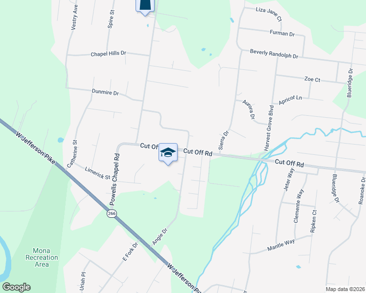 map of restaurants, bars, coffee shops, grocery stores, and more near 1480 Cut Off Road in Murfreesboro