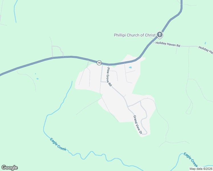 map of restaurants, bars, coffee shops, grocery stores, and more near 347 Eagle Creek Road in Smithville