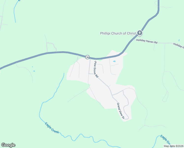 map of restaurants, bars, coffee shops, grocery stores, and more near 217 Eagle Creek Road in Smithville
