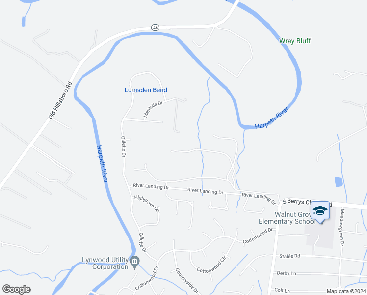 map of restaurants, bars, coffee shops, grocery stores, and more near 1710 Berrys Chapel Road in Franklin