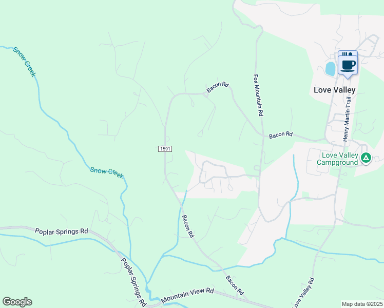 map of restaurants, bars, coffee shops, grocery stores, and more near 125 Taylors Pass Trail in Statesville