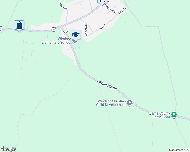 map of restaurants, bars, coffee shops, grocery stores, and more near 140 Cooper Hill Road in Windsor