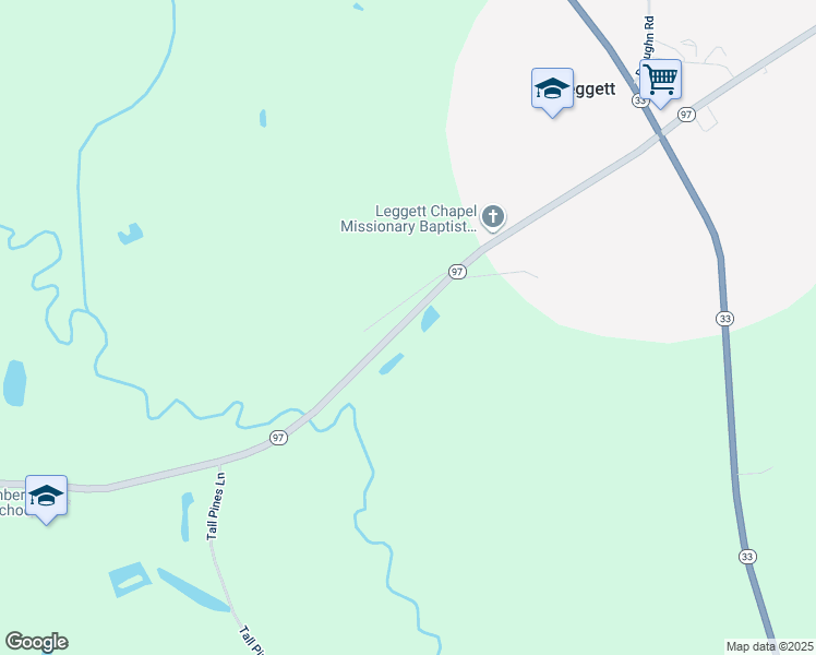 map of restaurants, bars, coffee shops, grocery stores, and more near 713 North Carolina 97 in Tarboro