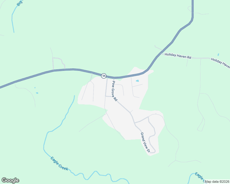 map of restaurants, bars, coffee shops, grocery stores, and more near 209 Pine Grove Road in Smithville