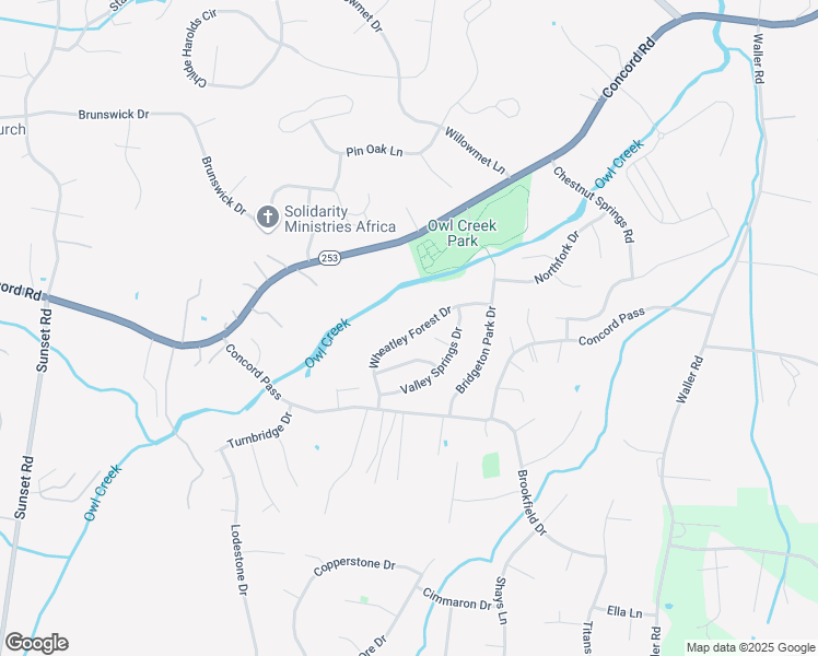 map of restaurants, bars, coffee shops, grocery stores, and more near 1269 Wheatley Forest Drive in Brentwood