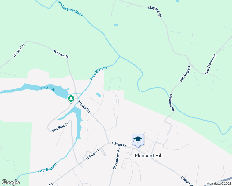 map of restaurants, bars, coffee shops, grocery stores, and more near 11 Meadows Road in Pleasant Hill