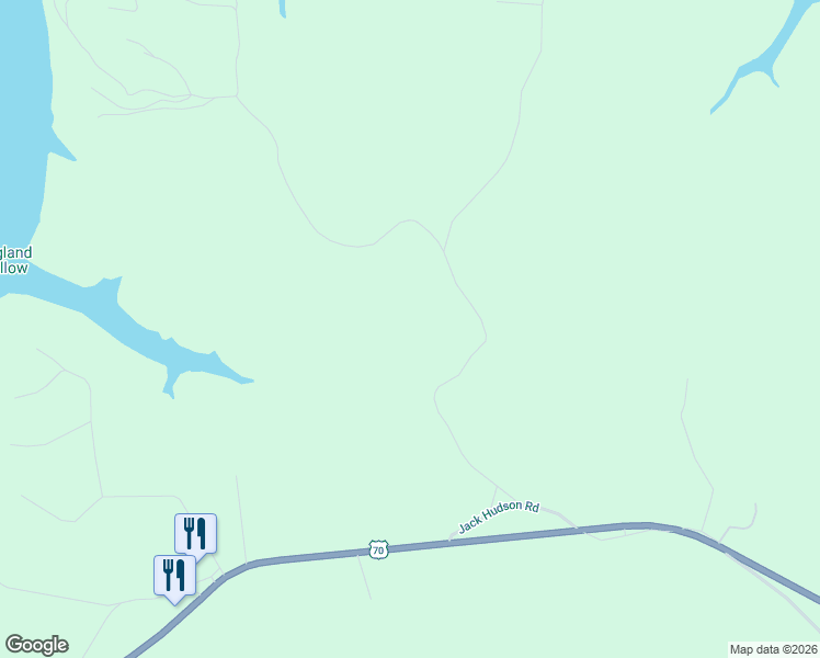 map of restaurants, bars, coffee shops, grocery stores, and more near 745 Back Bone Road in Sparta