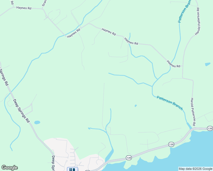 map of restaurants, bars, coffee shops, grocery stores, and more near 2168 Ranch Road in Dandridge