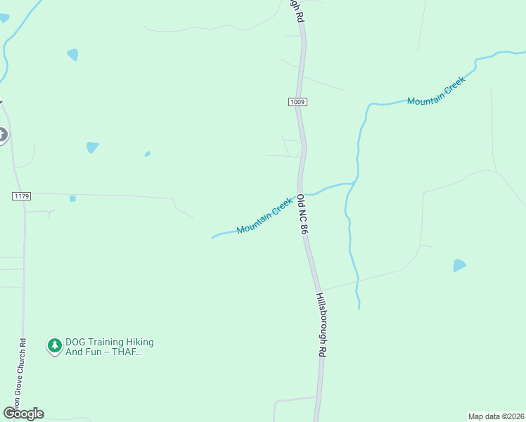 map of restaurants, bars, coffee shops, grocery stores, and more near 6325 Old NC 86 in Chapel Hill