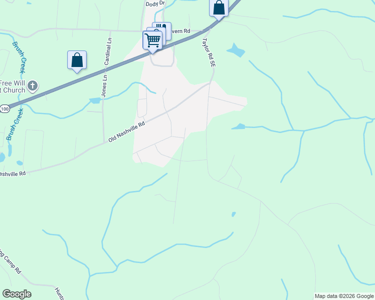 map of restaurants, bars, coffee shops, grocery stores, and more near 7198 Winfrey Drive in Fairview