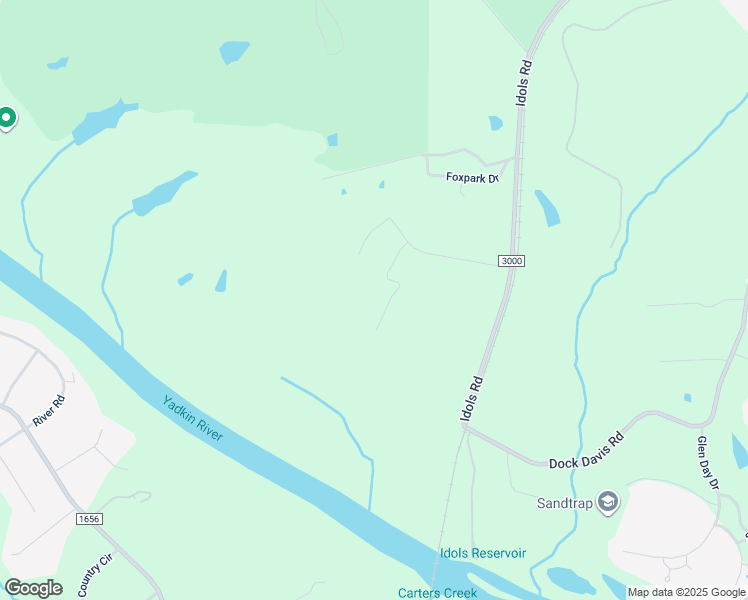 map of restaurants, bars, coffee shops, grocery stores, and more near Hawk Haven Drive in Forsyth County