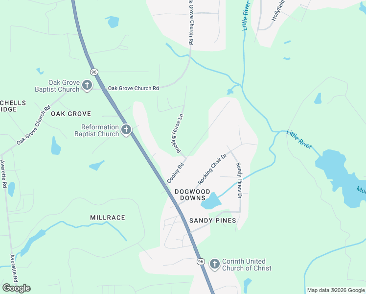 map of restaurants, bars, coffee shops, grocery stores, and more near 129 Cooley Road in Youngsville