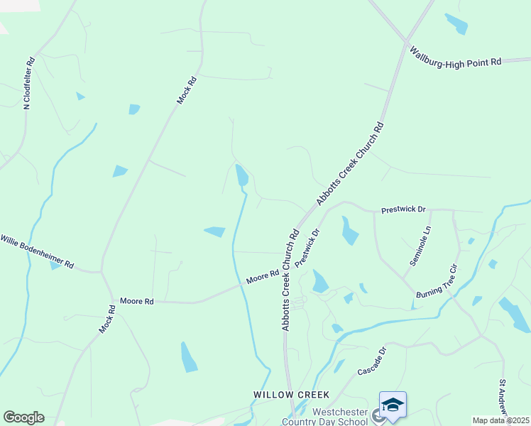 map of restaurants, bars, coffee shops, grocery stores, and more near 251 Orinoco Dr in High Point