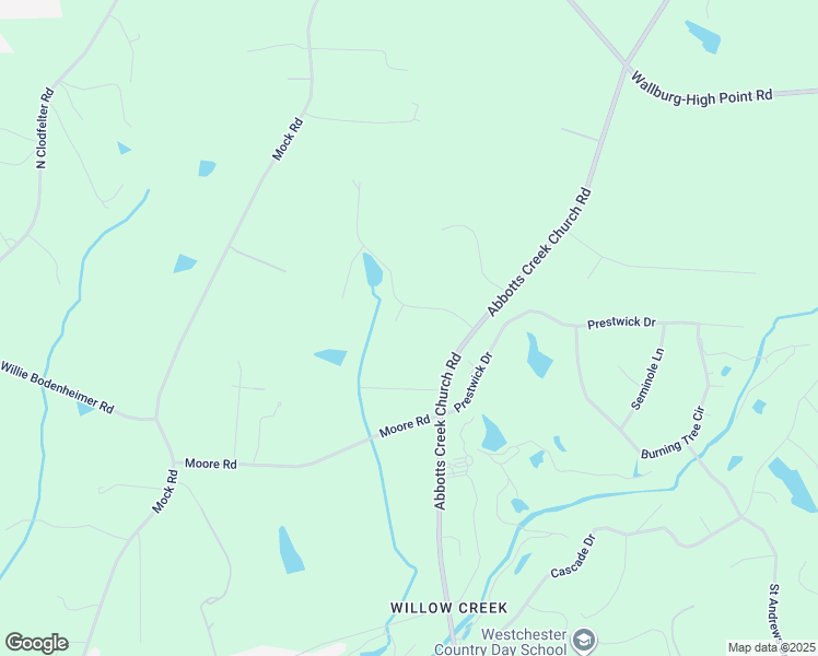 map of restaurants, bars, coffee shops, grocery stores, and more near 251 Orinoco Dr in High Point