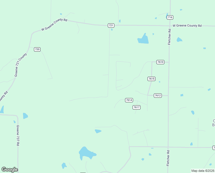 map of restaurants, bars, coffee shops, grocery stores, and more near 668 Greene Road 7610 in Paragould