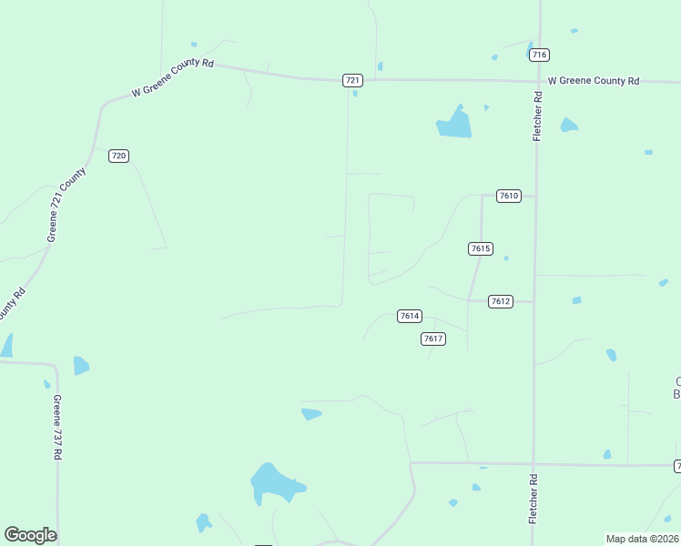 map of restaurants, bars, coffee shops, grocery stores, and more near 668 Greene Road 7610 in Paragould