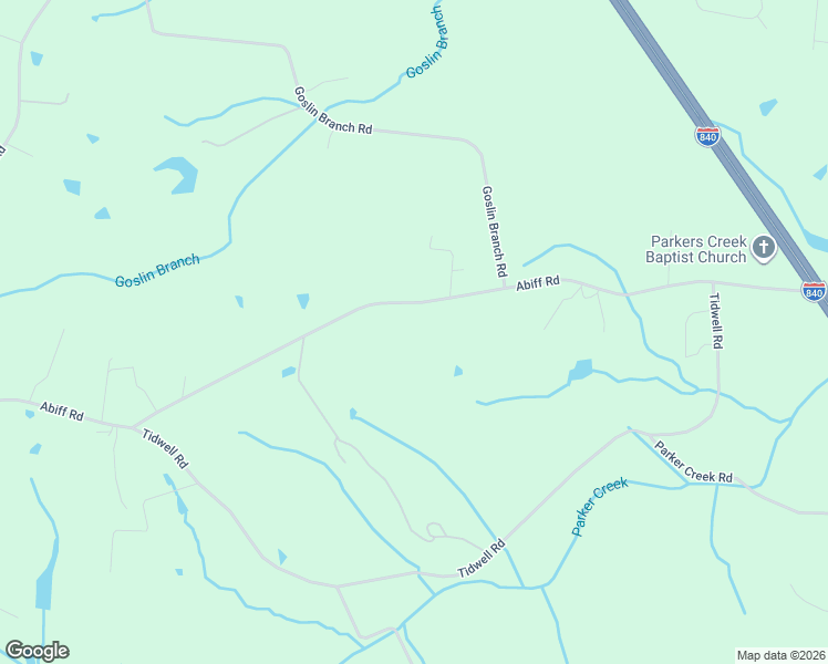 map of restaurants, bars, coffee shops, grocery stores, and more near 2144 Abiff Rd in Burns