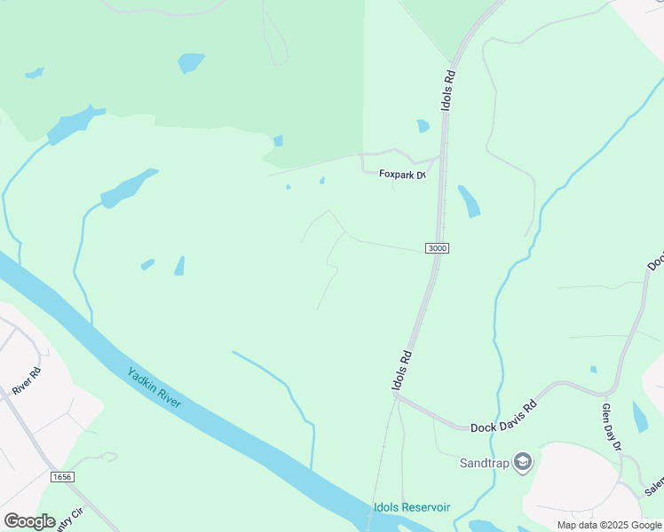 map of restaurants, bars, coffee shops, grocery stores, and more near Hawk Haven Drive in Forsyth County
