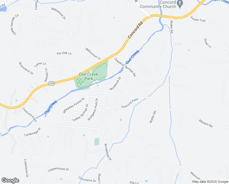 map of restaurants, bars, coffee shops, grocery stores, and more near 1523 Gesshe Court in Brentwood