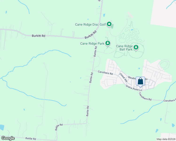 map of restaurants, bars, coffee shops, grocery stores, and more near 560 Battle Road in Nashville
