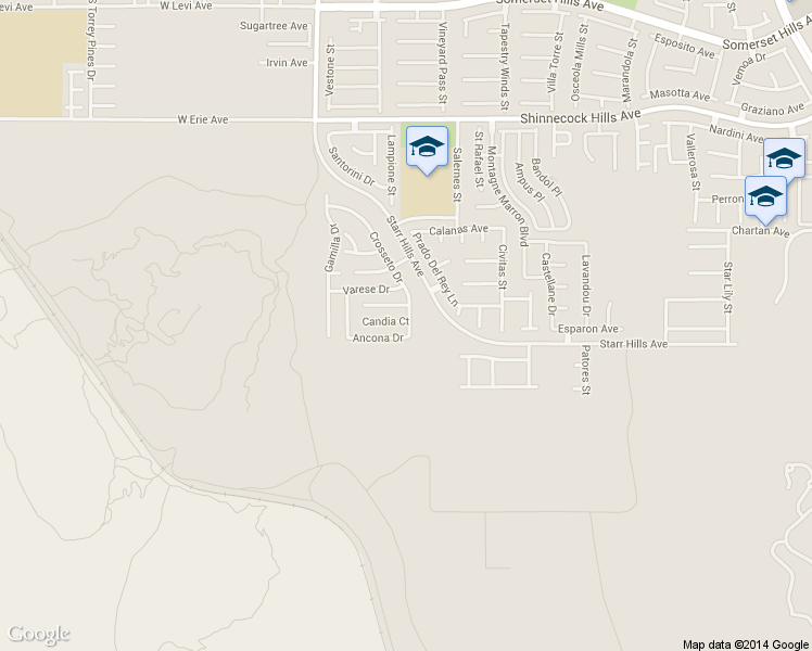 map of restaurants, bars, coffee shops, grocery stores, and more near 5854 Candia Court in Las Vegas